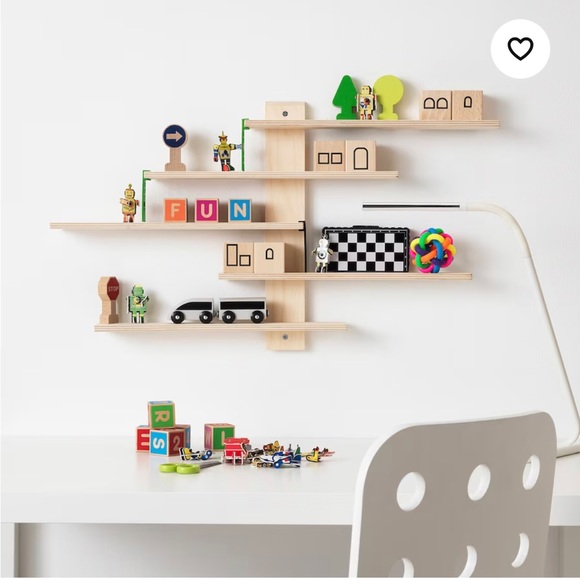 Other - New!! LUSTIGT Wall shelf, 37x37 cm (14 5/8x14 5/8 ")